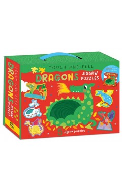 Touch &amp; Feel Dragon Jigsaw Puzzle Boxset